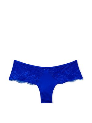 Трусики чикини Lace-Trim Cheeky Panty Very Sexy Blue Oar 1095 фото