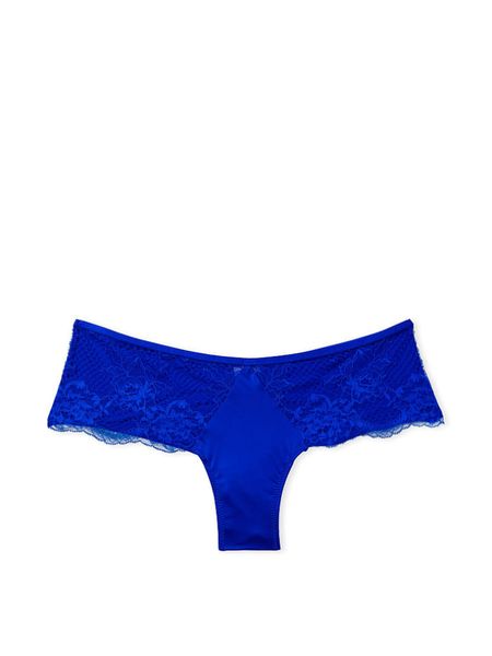 Трусики чикини Lace-Trim Cheeky Panty Very Sexy Blue Oar 1095 фото