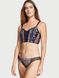 Корсет с вышивкой Unlined Lace-Up Corset Top Dream Angels Noir Navy 1096 фото 4