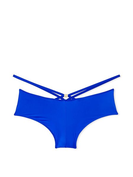 Трусики чикини со стропами So Obsessed Strappy Cheeky Panty Very Sexy Blue Oar 1092 фото